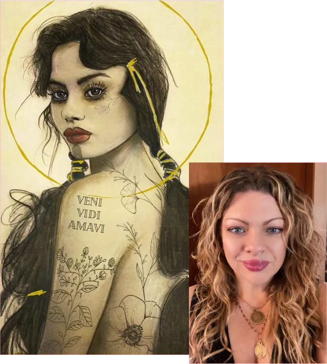 Contemporary feminine Artwork